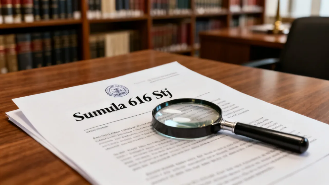 Understanding Súmula 616 STJ in Practice