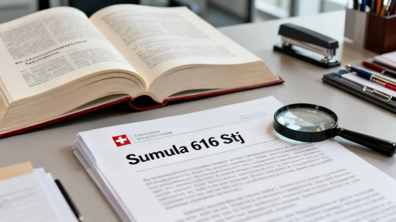 Understanding Súmula 616 STJ in Legal Practice