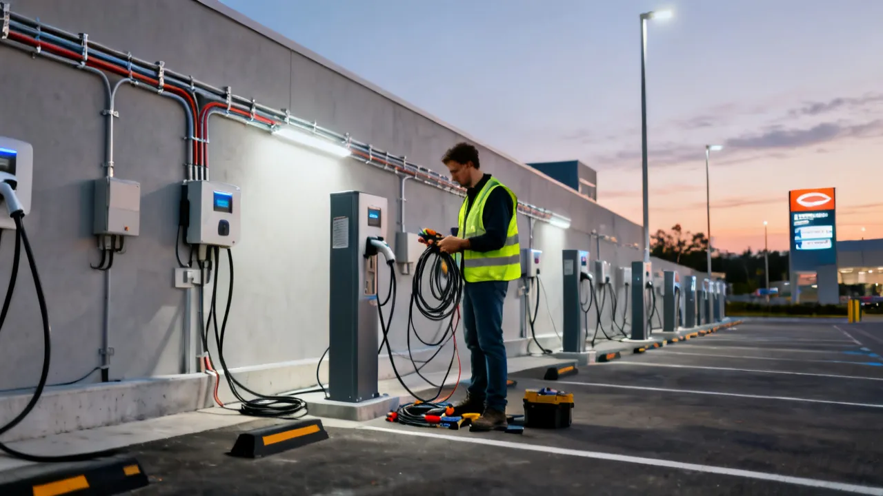 Commercial Electric Car Charging Points: Installation Guide