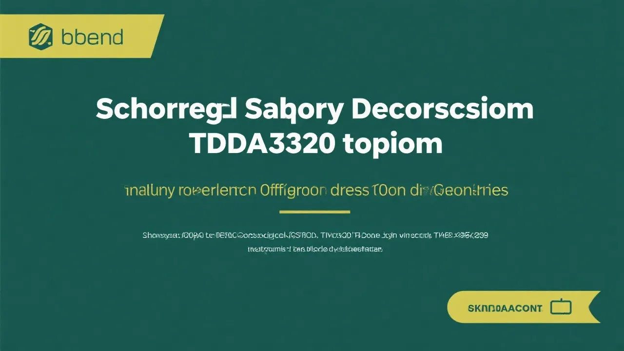 Understanding Tda3330 in Depth