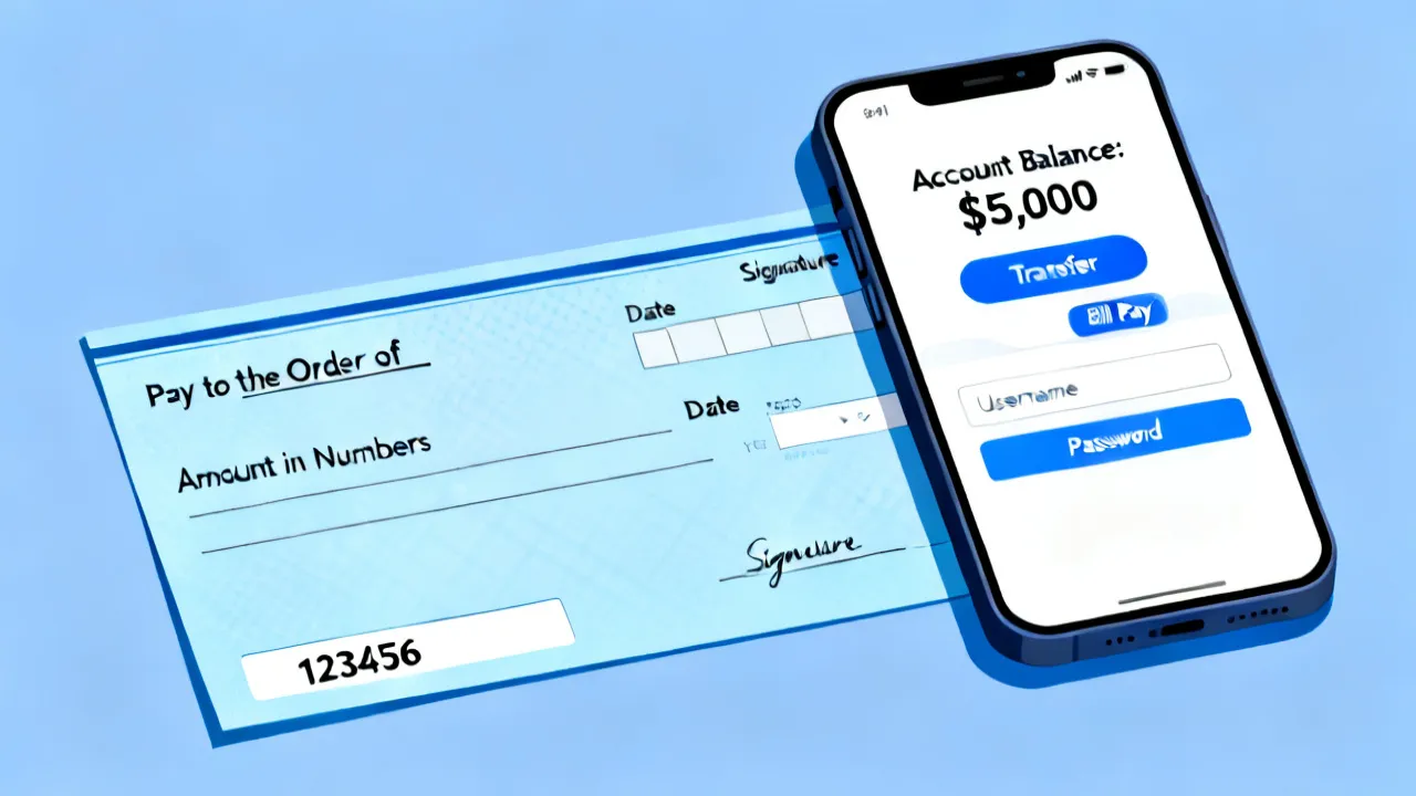 Analyzing Cheques and Online Banking