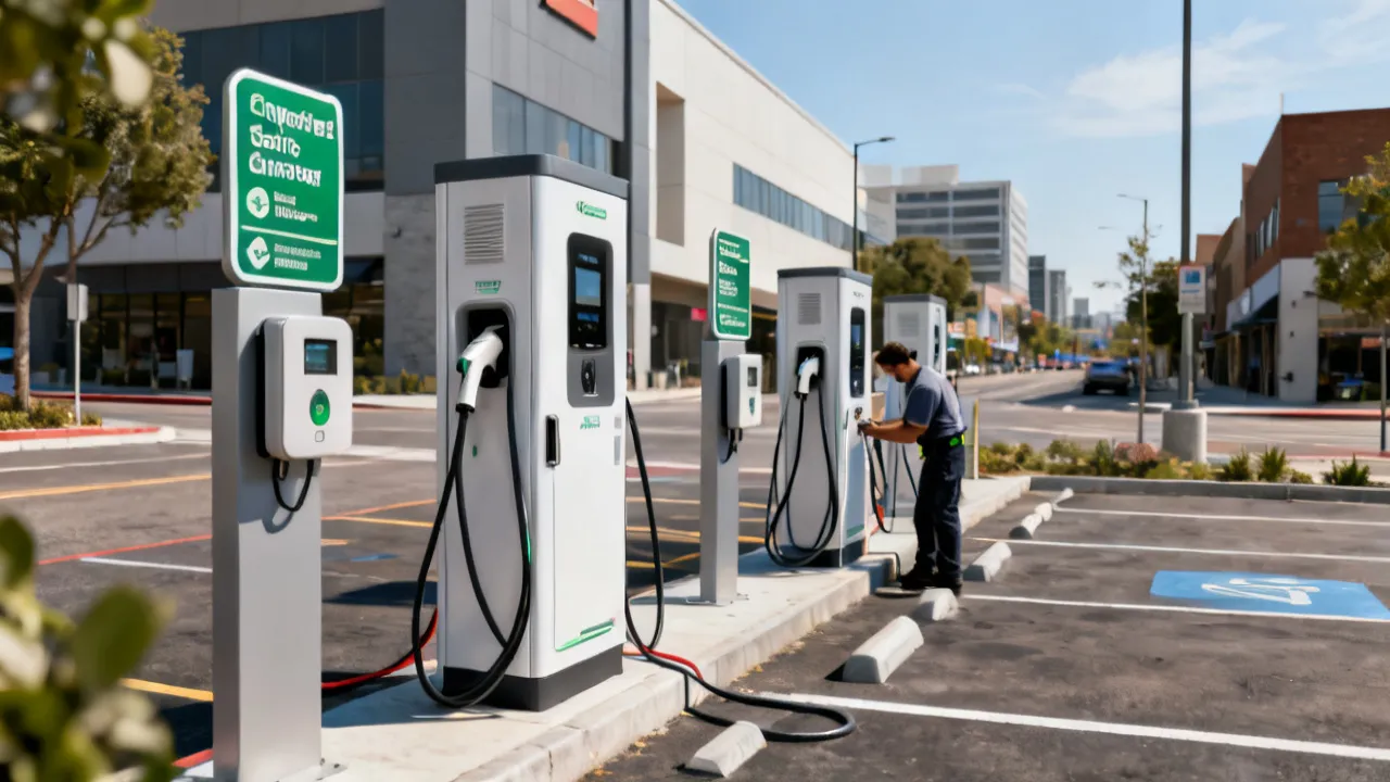 How to Install Commercial Electric Car Charging Points