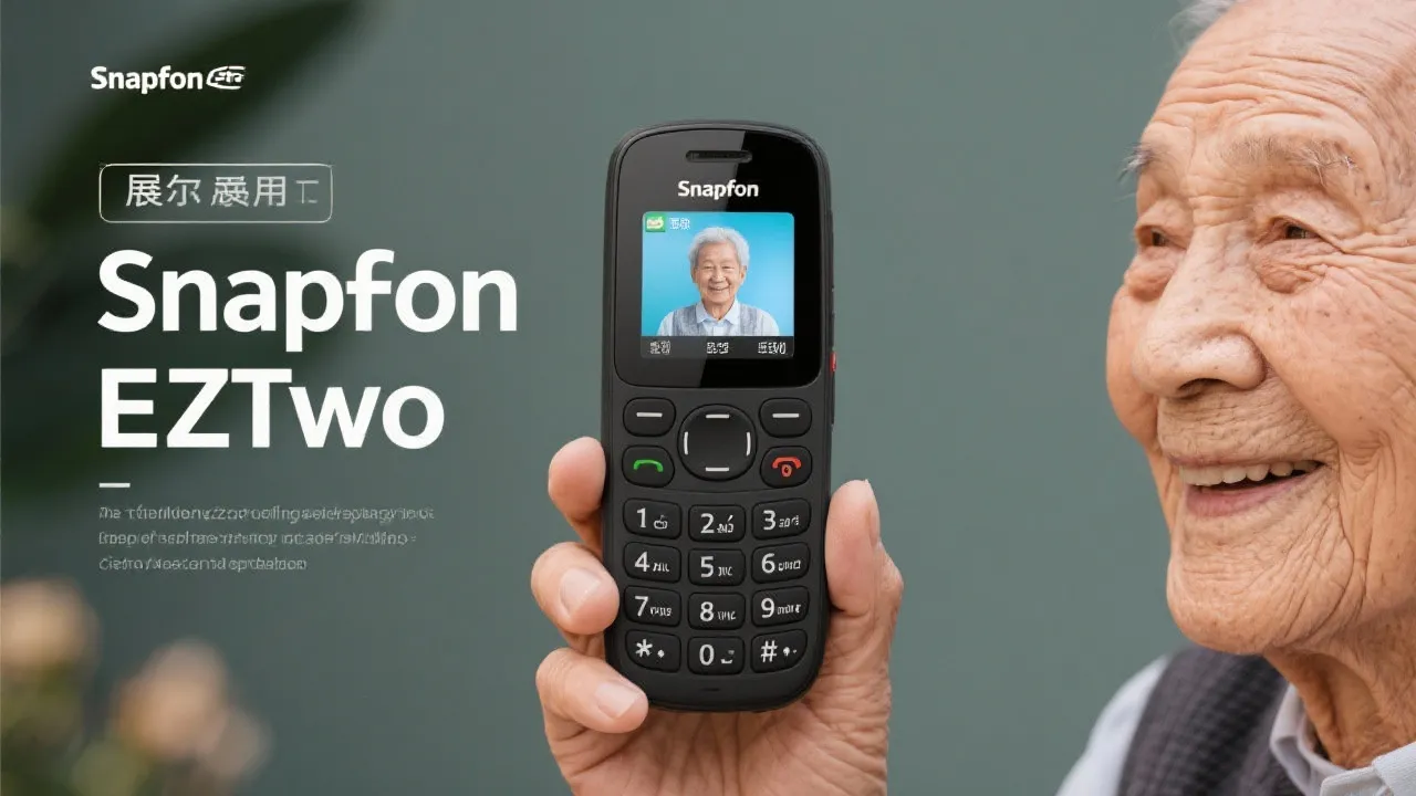 Snapfon Eztwo: Ideal for Seniors