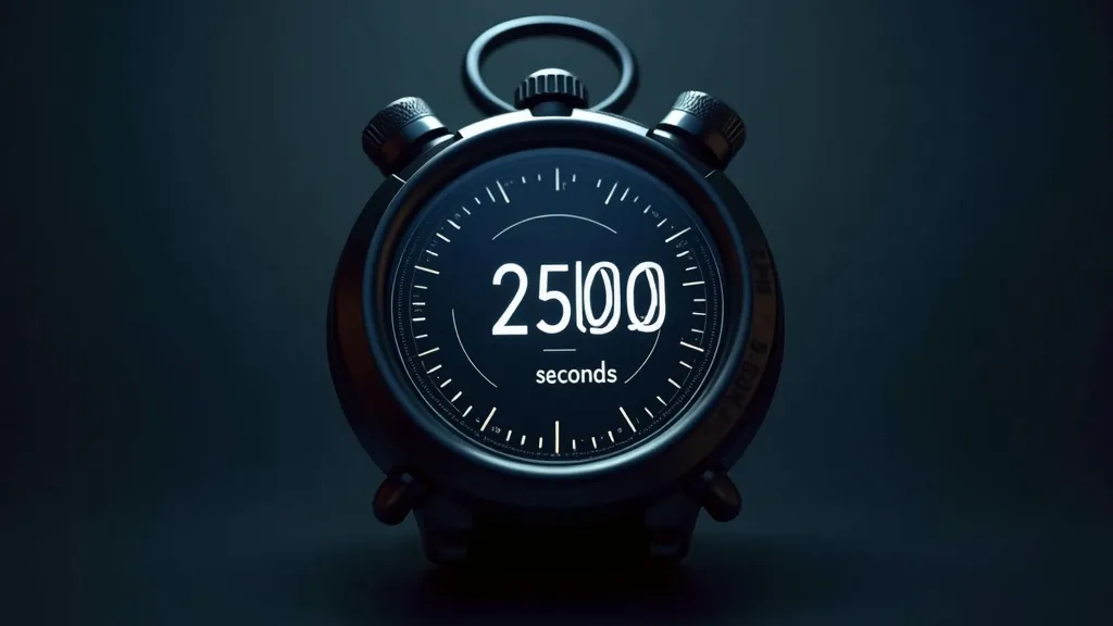 Understanding the Significance of 2500 Seconds